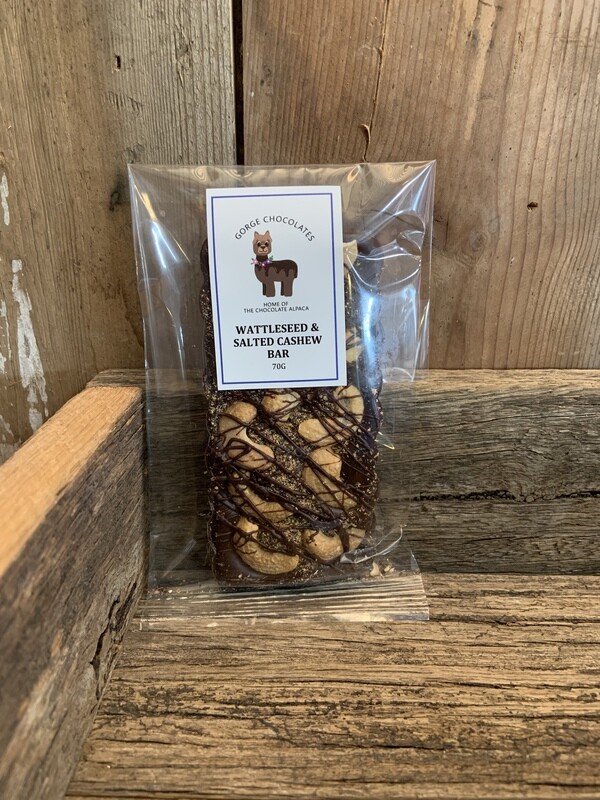 Wattle Seed and Salted Cashew Bar