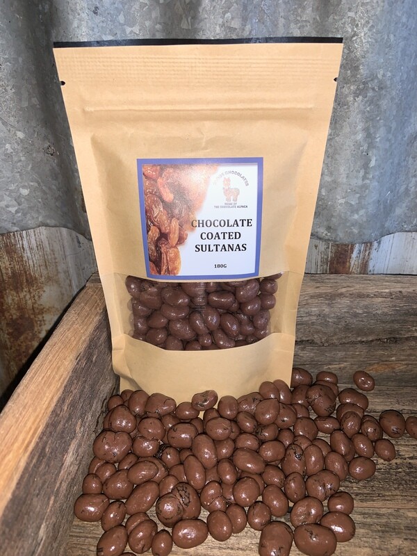 Choc Coated Sultanas