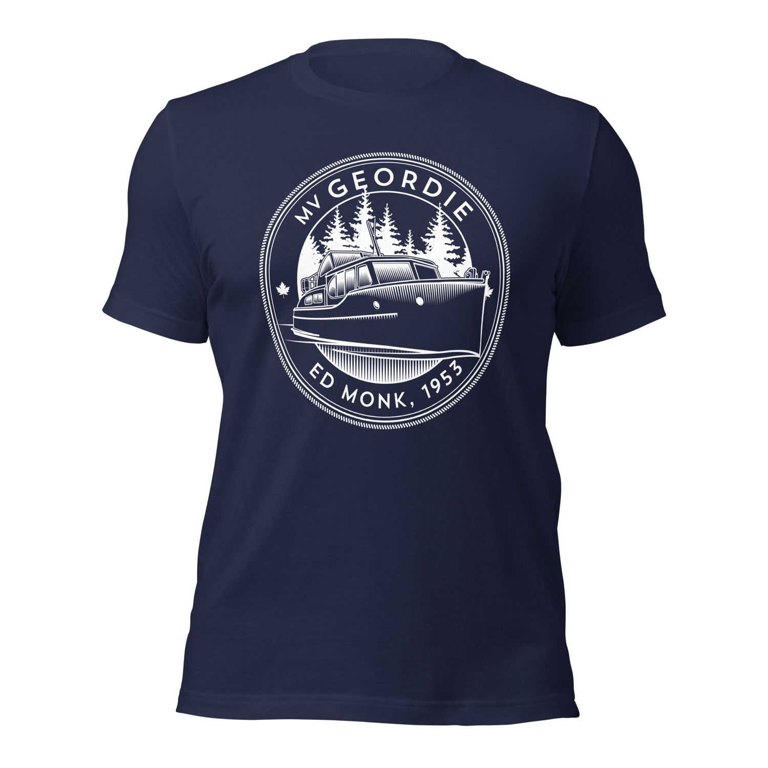 Crew Logo T Navy