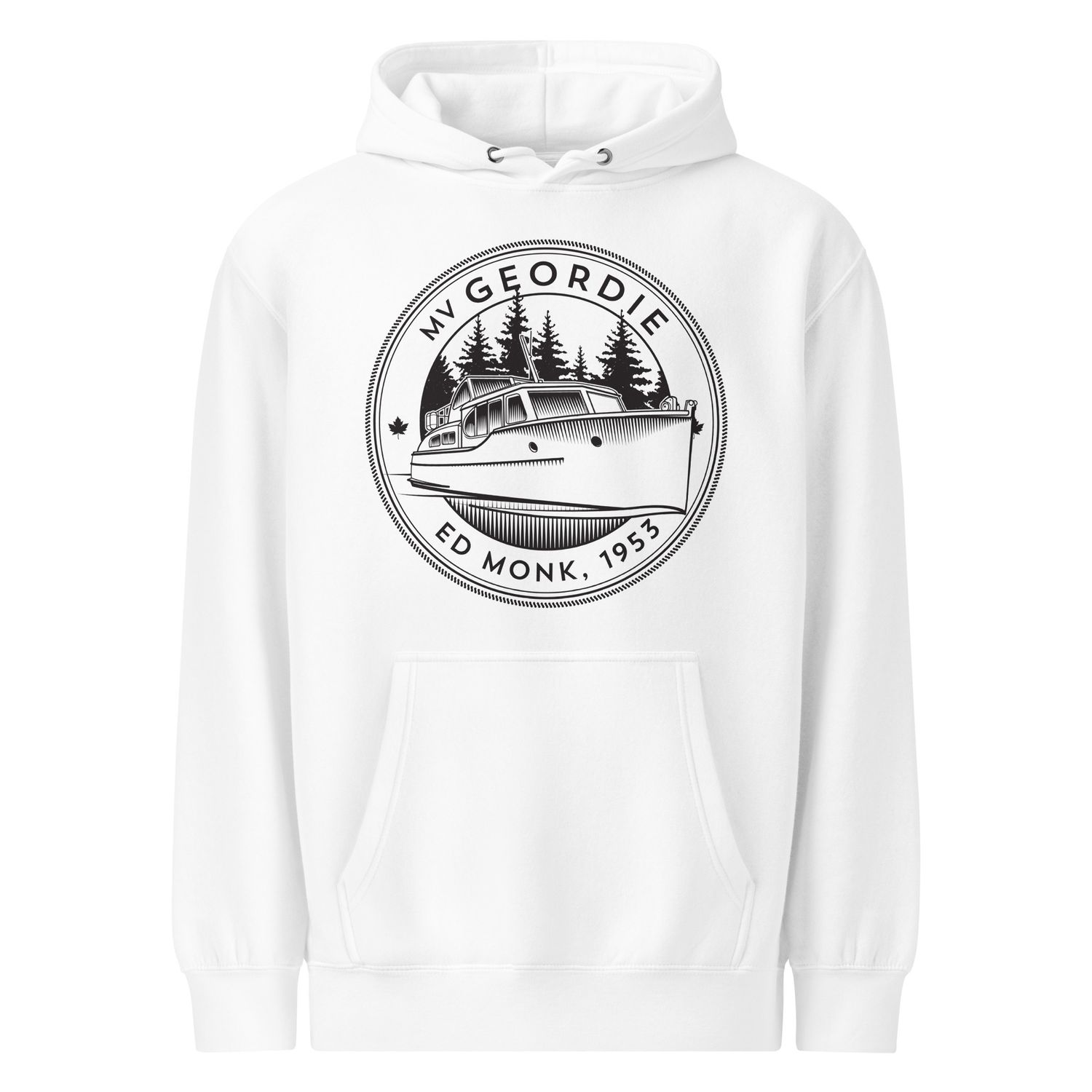 Classic Crew Hoodie White Classic Crew Hoodie White