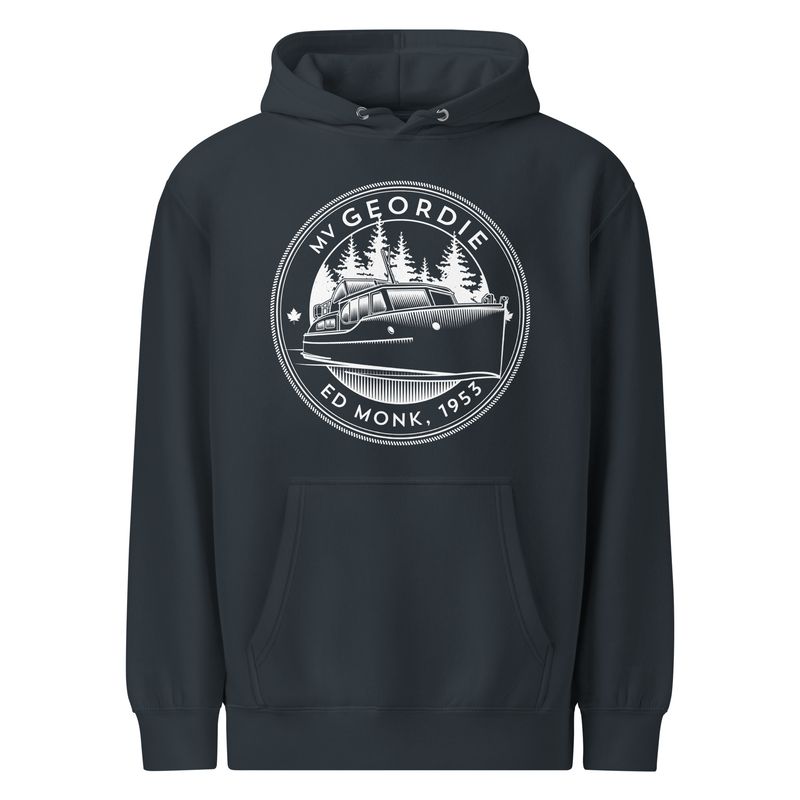 Classic Crew Hoodie Navy