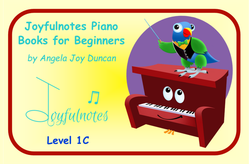Joyfulnotes Piano Books for Beginners - Level 1C