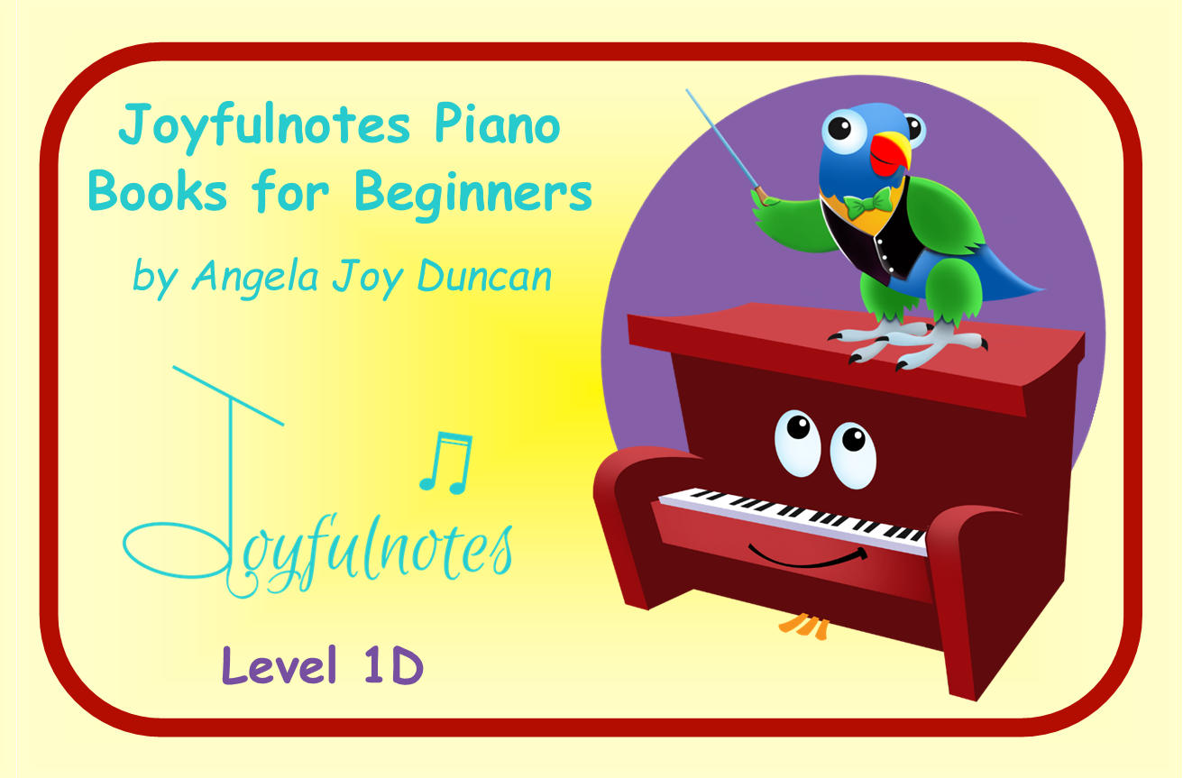 Joyfulnotes Piano Books for Beginners - Level 1D - NEW
