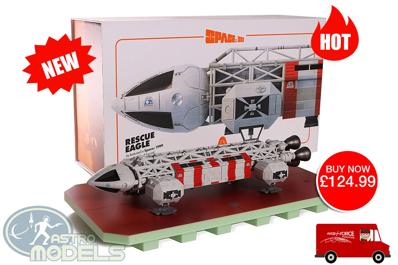 NEW! Space: 1999 10&quot; Rescue Eagle Die-Cast Collectable Model – Special Limited Edition