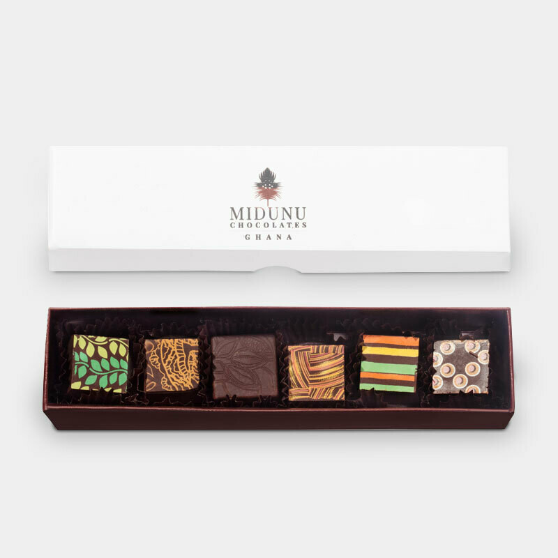 Midunu Chocolates - 6 Piece Box