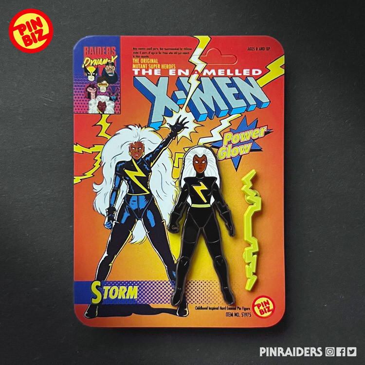 ENAMELLED XMEN - STORM CLASSIC BLACK