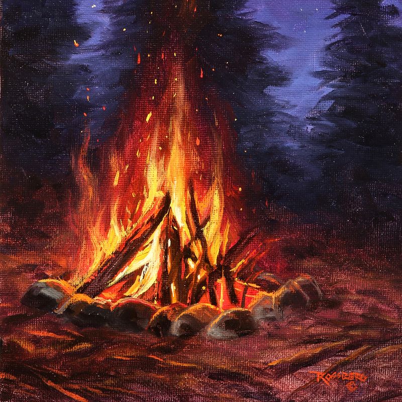 Campfire #1 Coaster