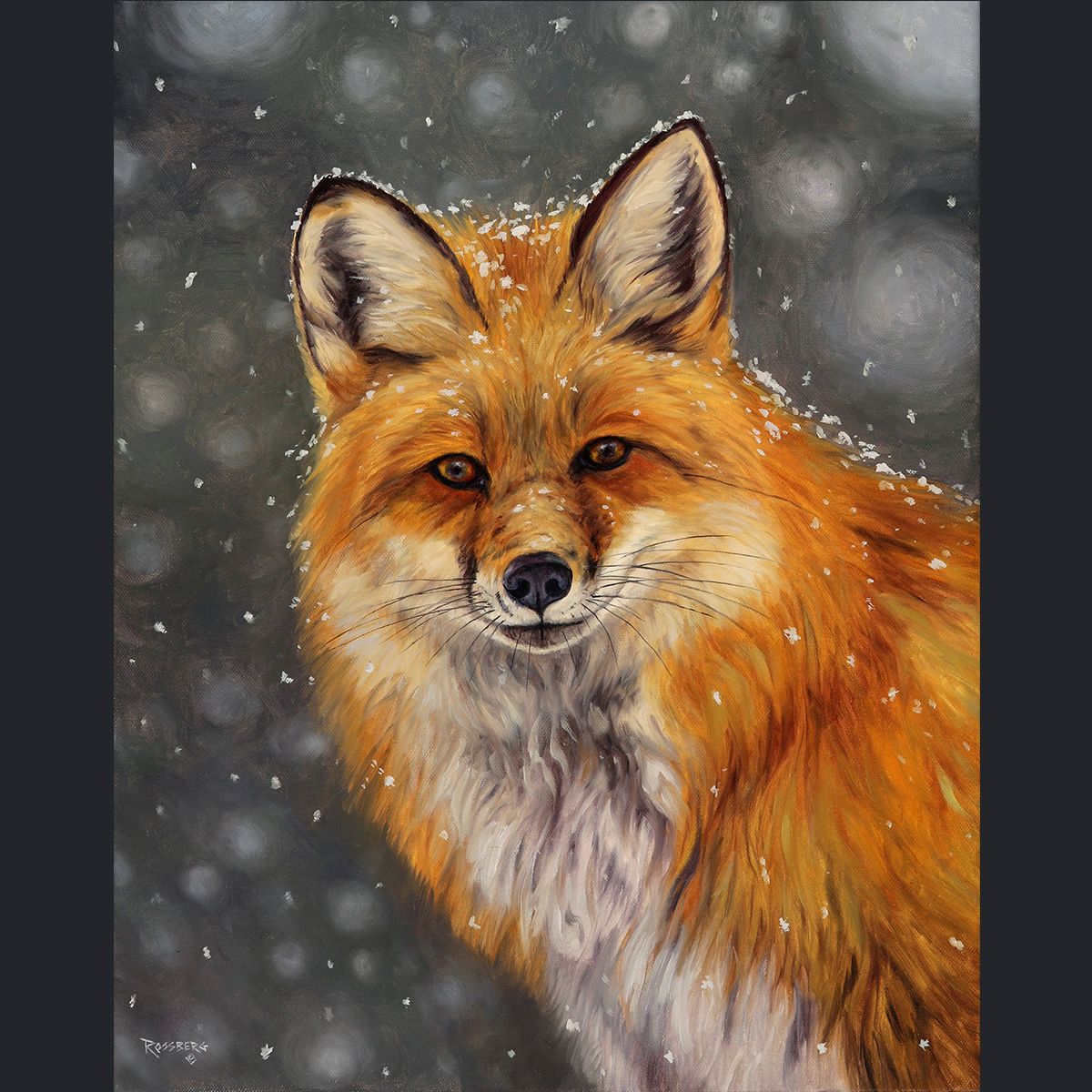 Snowy Red