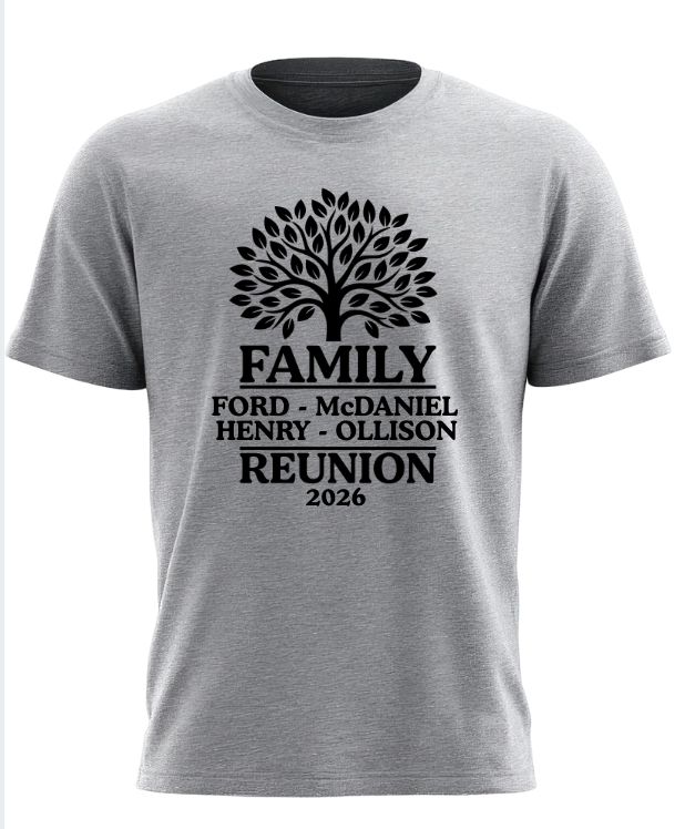 Ford McDaniel Henry Ollison Reunion T-Shirt