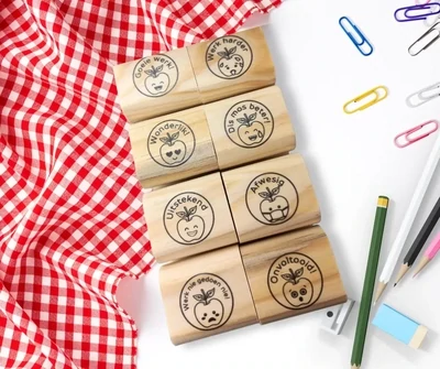 Wooden Hand Stamp Sets