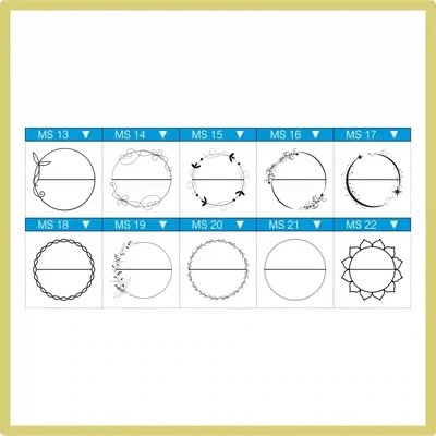 Medium Marking Circle Stamp