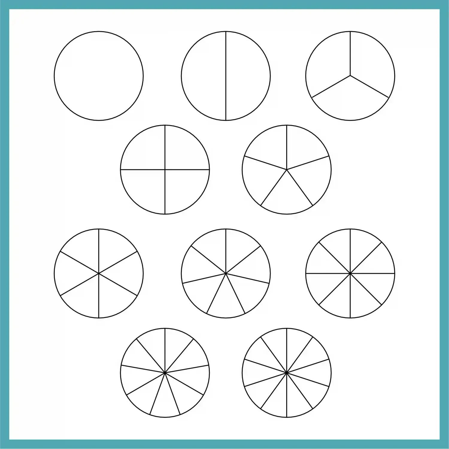 Fraction Stamps
