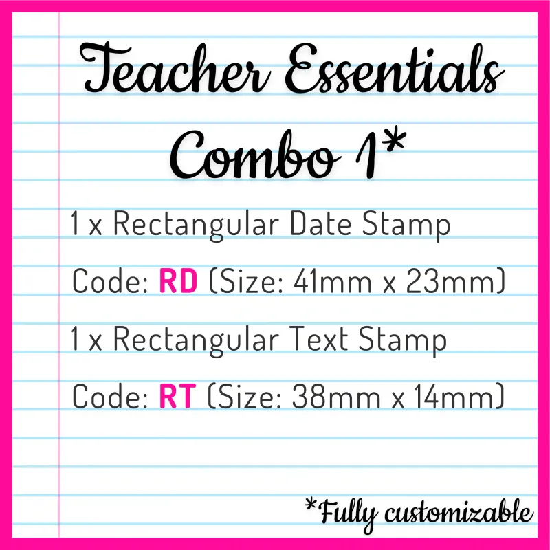 Teacher Essentials Combo 1