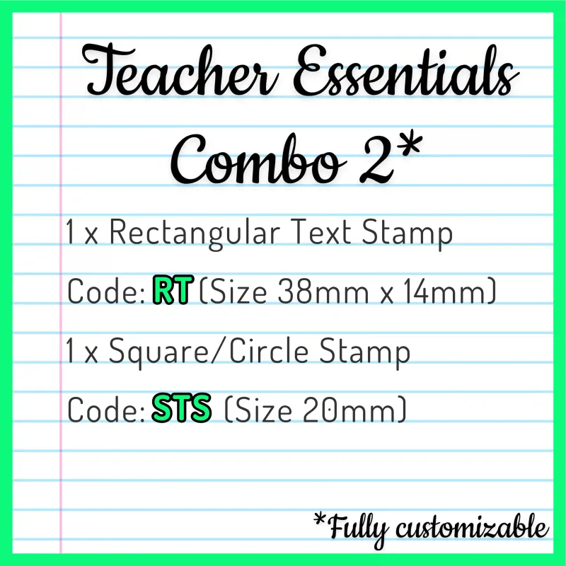Teacher Essentials Combo 2