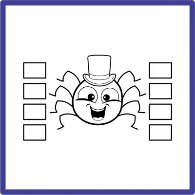 Spider Maths Stamp