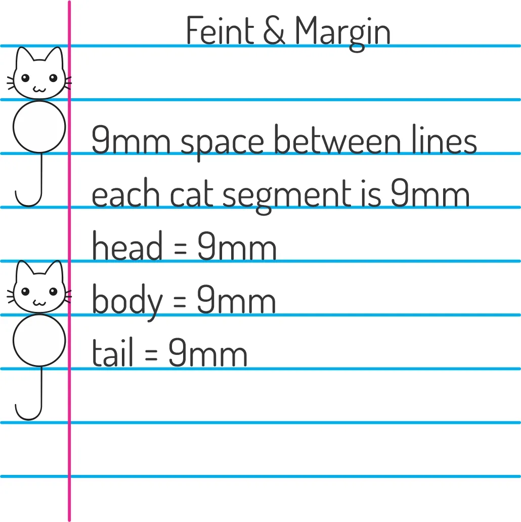 9mm Clever Cat Self-Inking Stamp – Fits Feint &amp; Margin Books - rPET-842