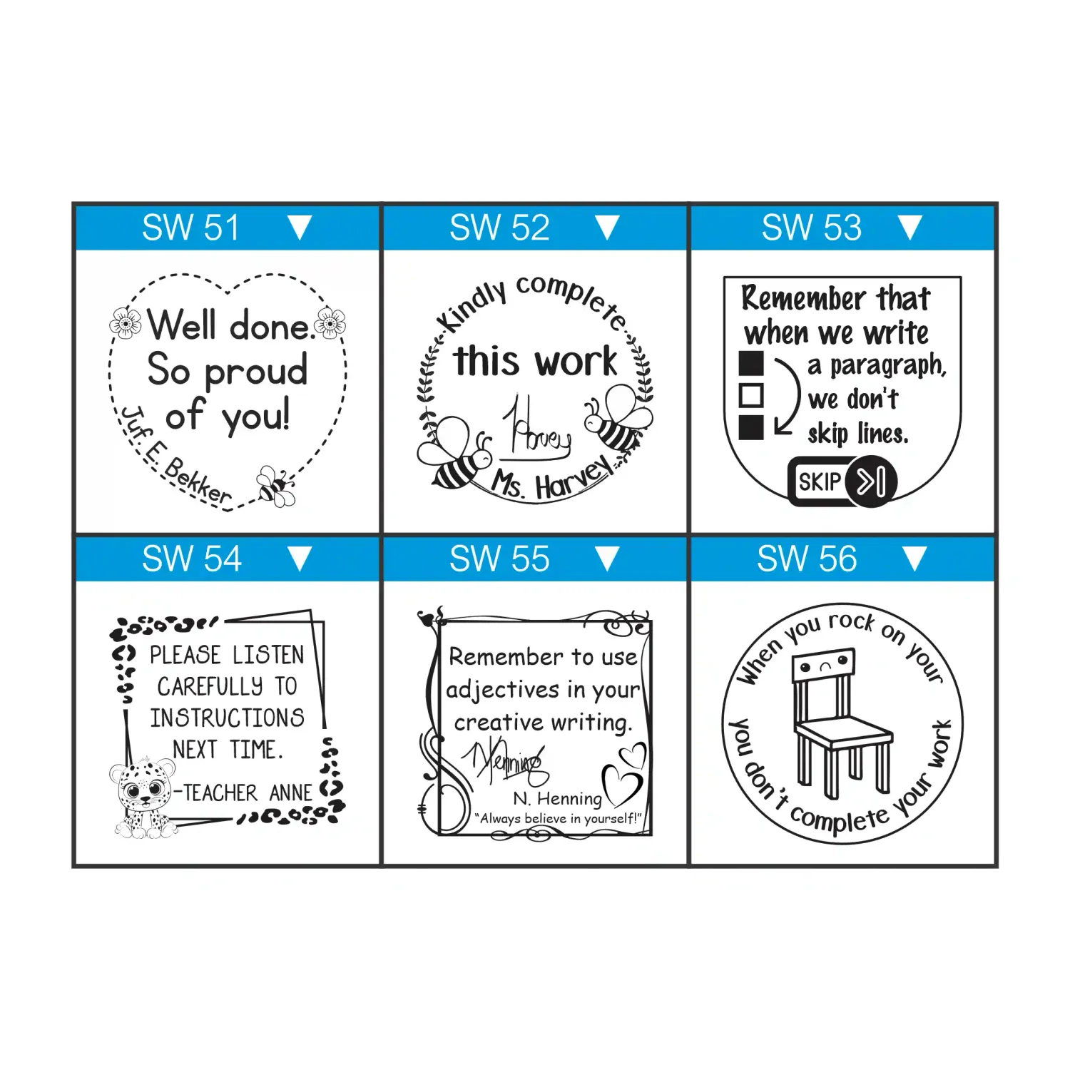 Large Round/Square Wooden Stamp – 40mm x 40mm – Custom Text or Image