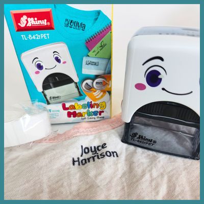 Clothing Marking Stamp Kit- Customizable (Shiny TL-842rPET)