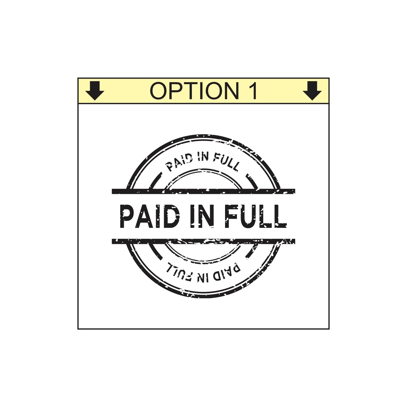 PAID Self-Inking Office Stamp – S-530