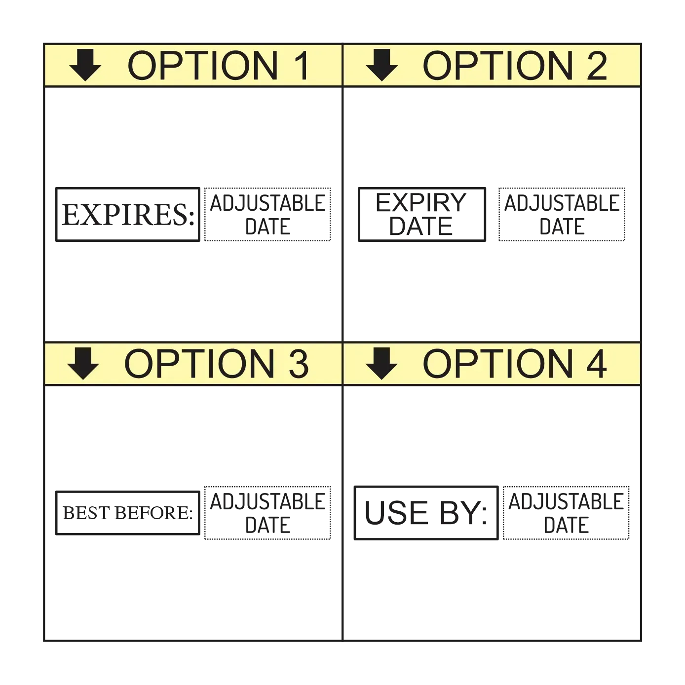 EXPIRY Date Self-Inking Stamp – S-314