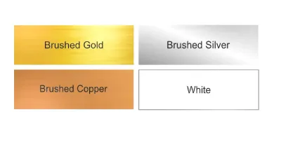 Laser Engraved Name Badges (No Doming Layer)