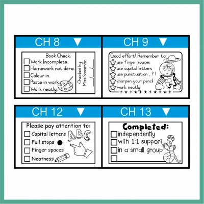 Checklist Stamp - 5 Points - S-826