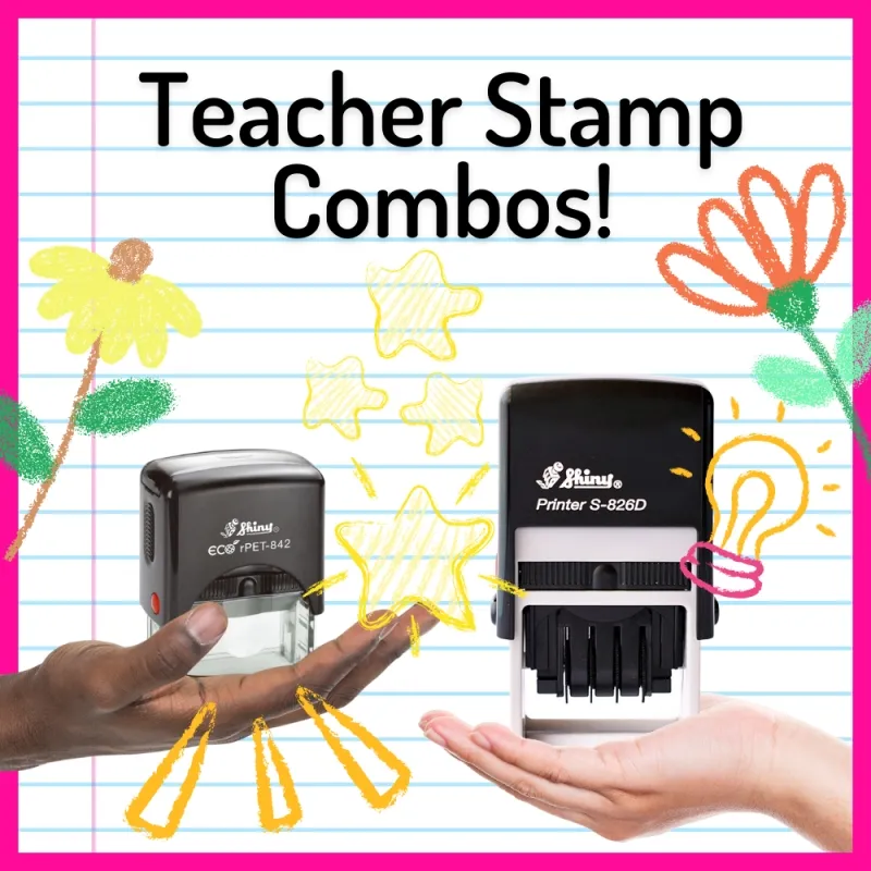 Teacher Stamp Combo Deals