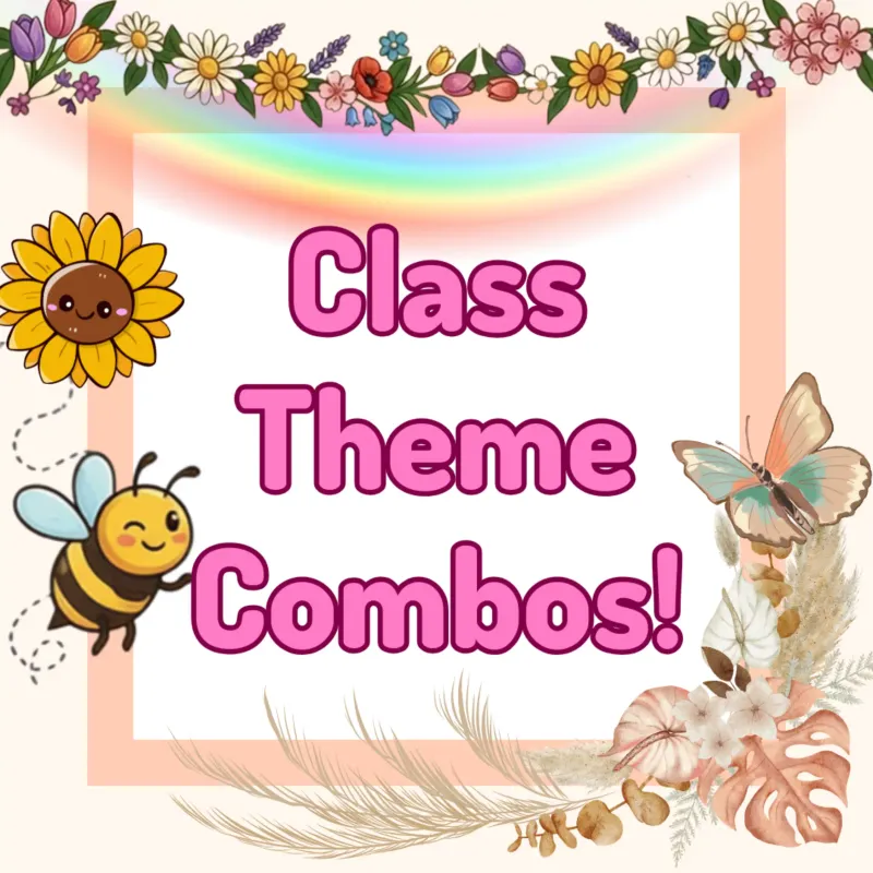 Classroom Theme Stamp Combos