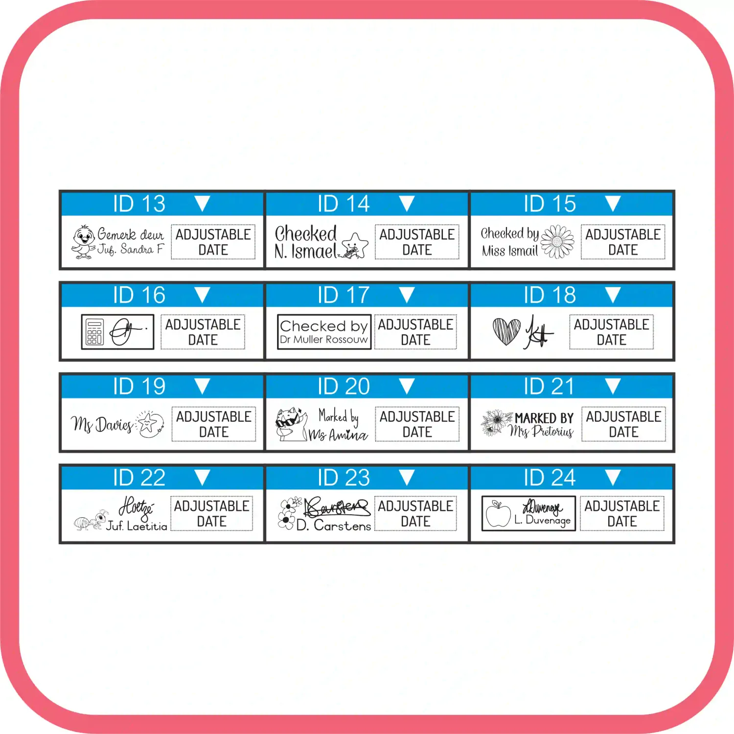 In-Line Date Stamp for Workbooks – Shiny S-314
