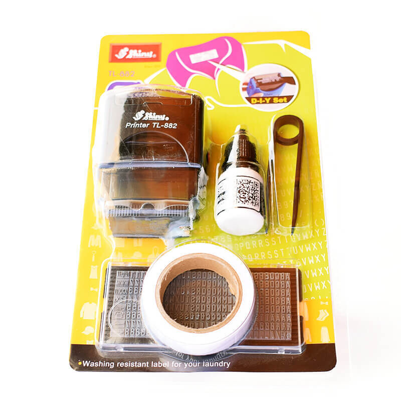 Shiny Clothing Marking Stamp - Do-It-Yourself - TL-882