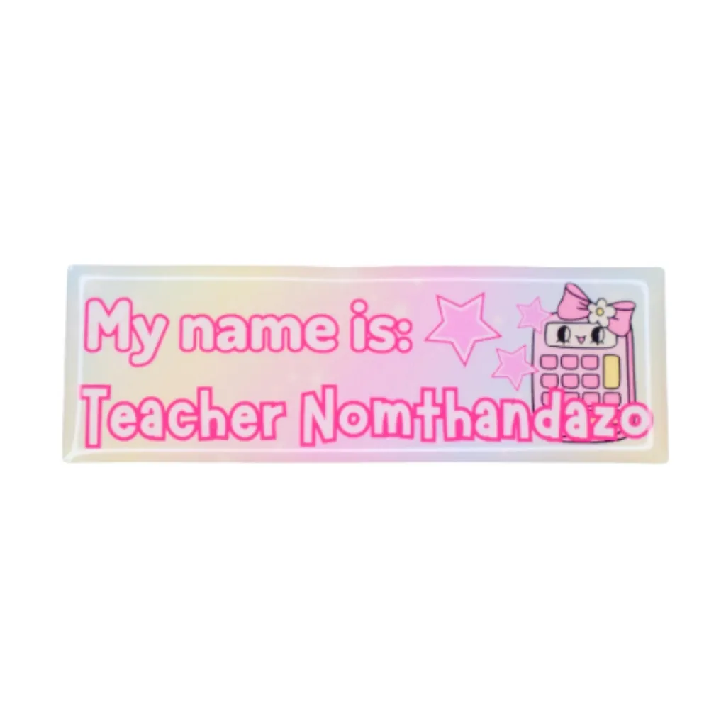 Full-Colour Domed Name Badges – Magnet or Pin Back