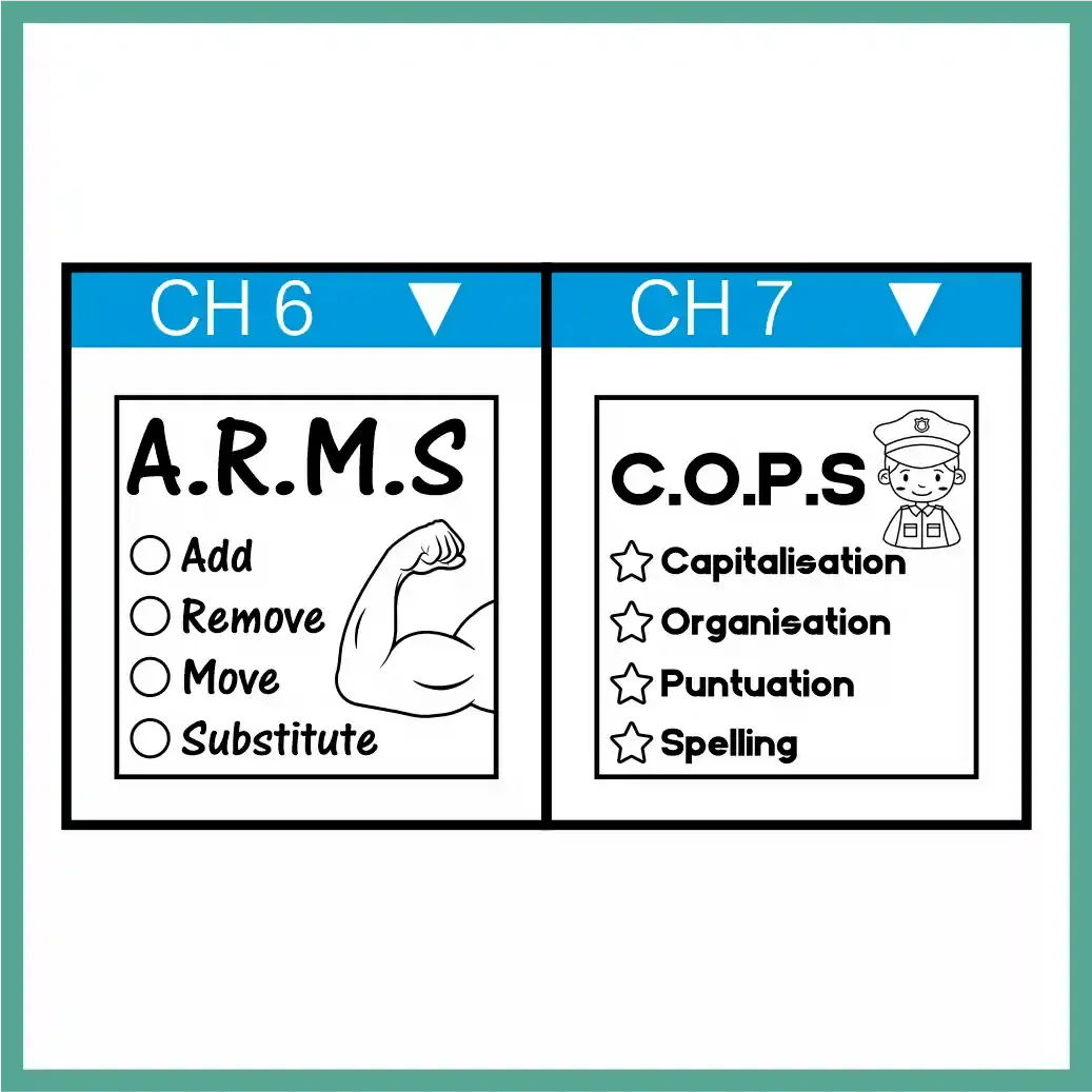 Checklist Stamp - Small Square - S-530