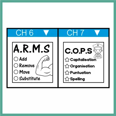 Checklist Stamp - Small Square - S-530