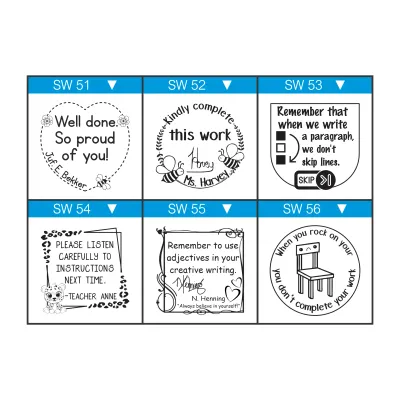 Large Round/Square Wooden Stamp – 40mm x 40mm – Custom Text or Image