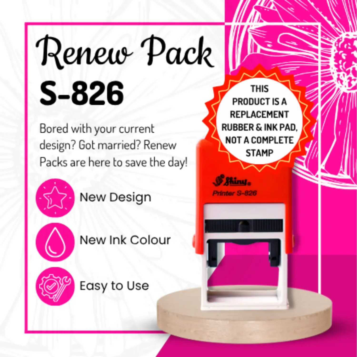 Renew Pack for Checklist Stamp - 5 Points - S-826