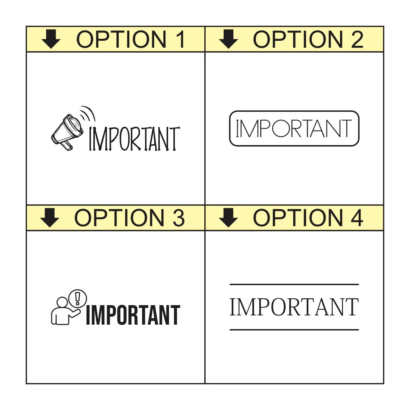 IMPORTANT Self-Inking Office Stamp – rPET 842