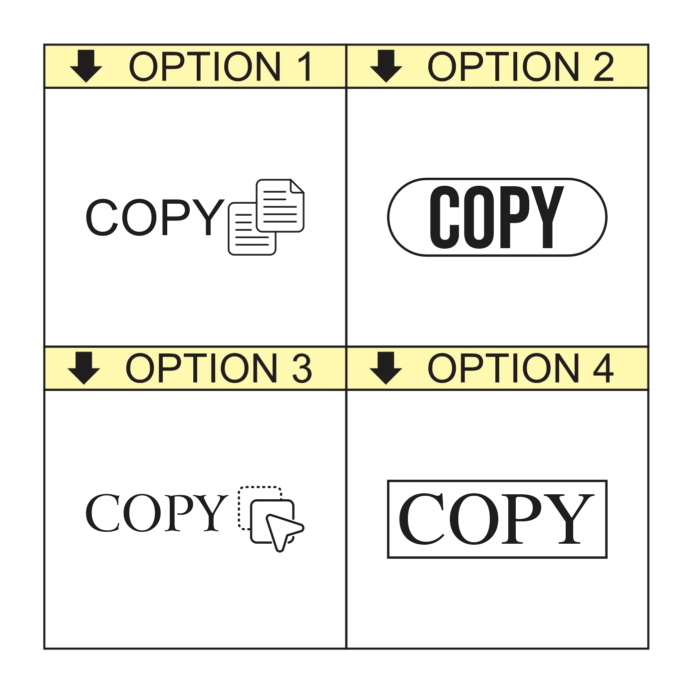 COPY Self-Inking Office Stamp – rPET 842