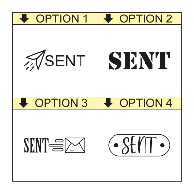 SENT Self-Inking Office Stamp – rPET 842