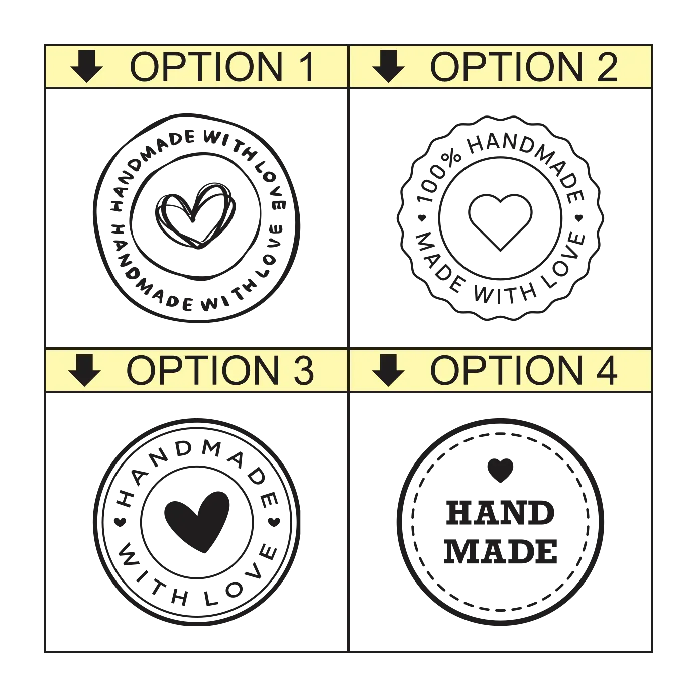 HANDMADE Self-Inking Stamp – S-530