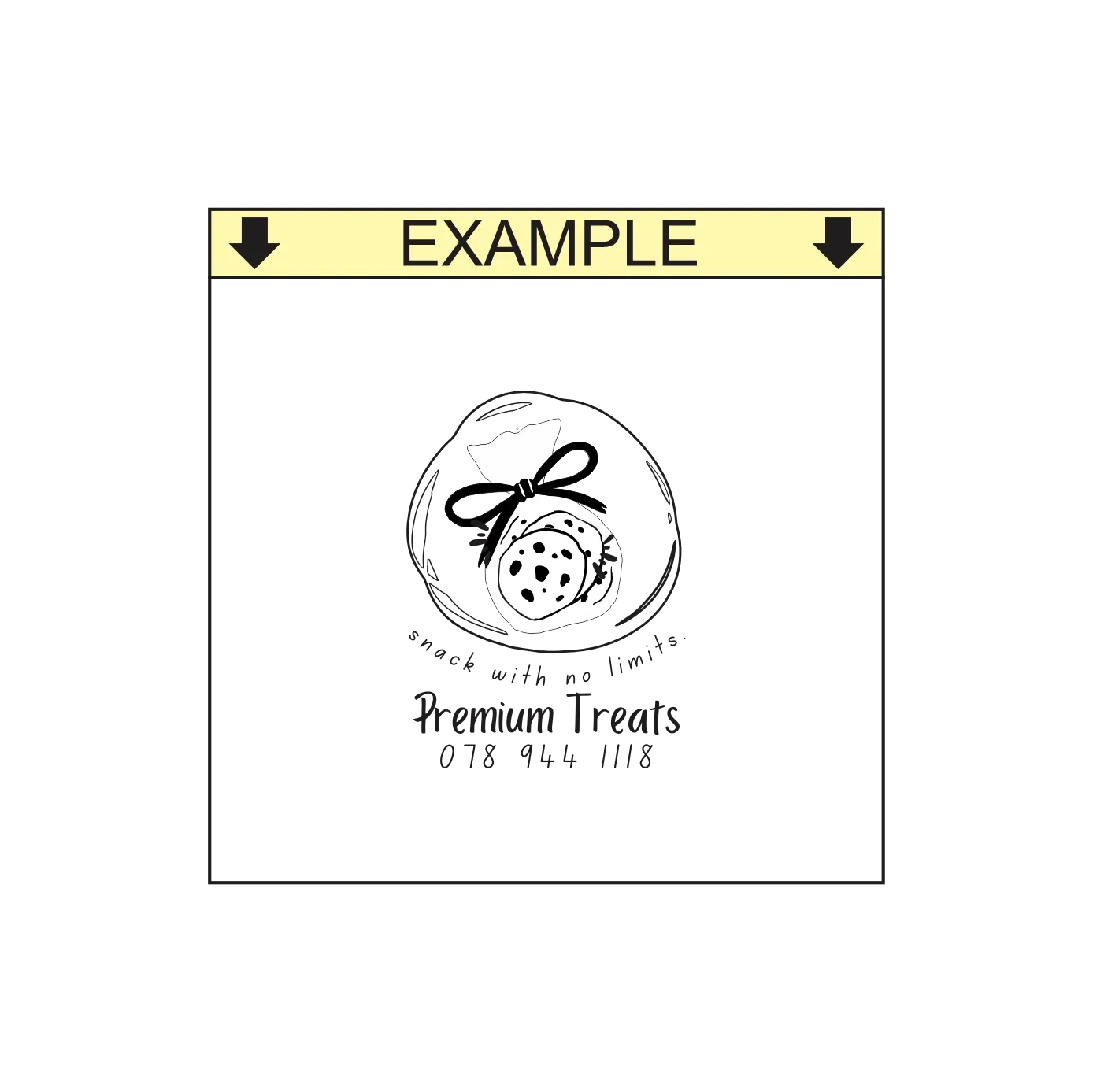 Custom Logo Branding Self-Inking Stamp – Shiny S-542