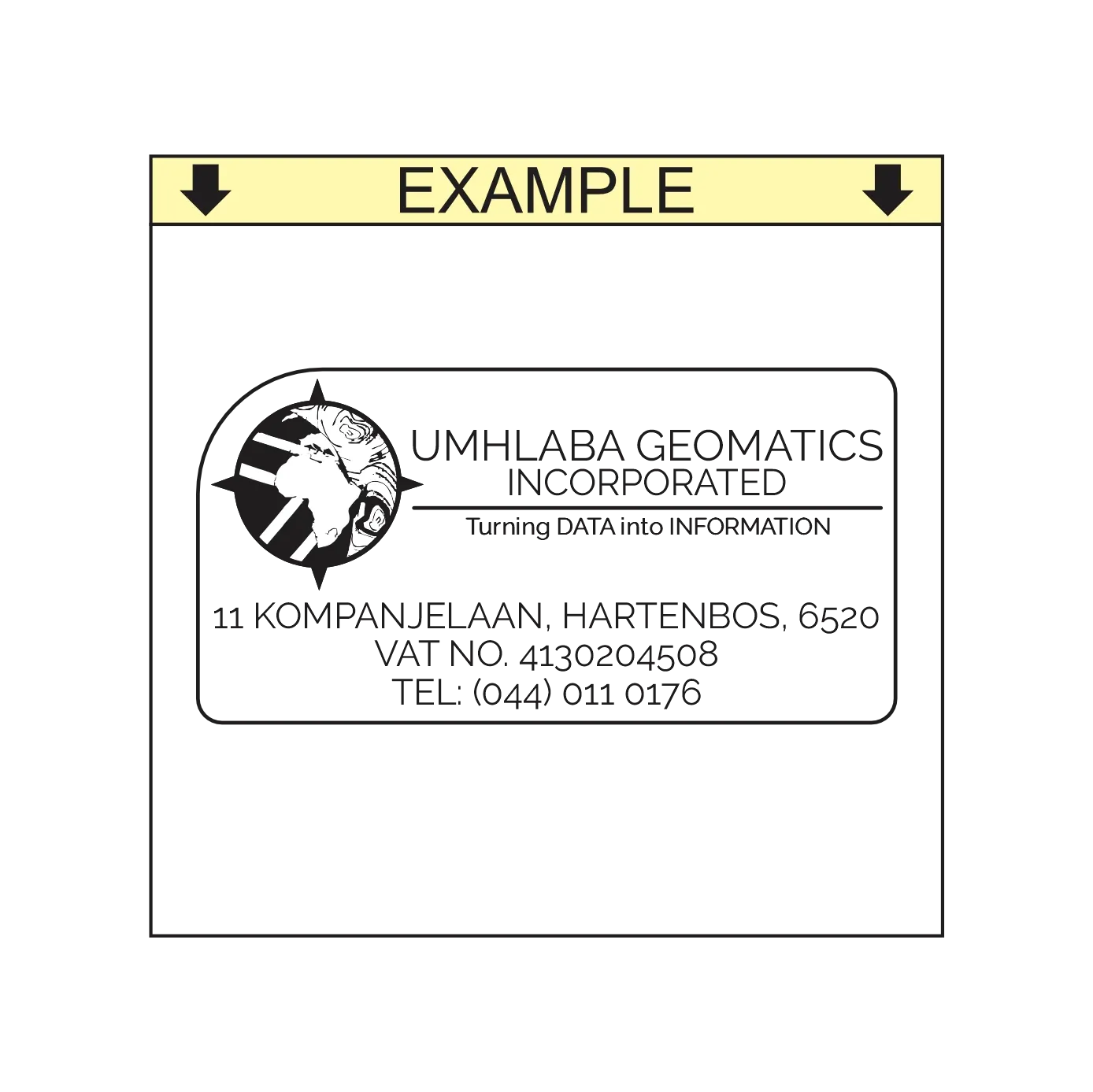 Business Card Self-Inking Stamp – S-830