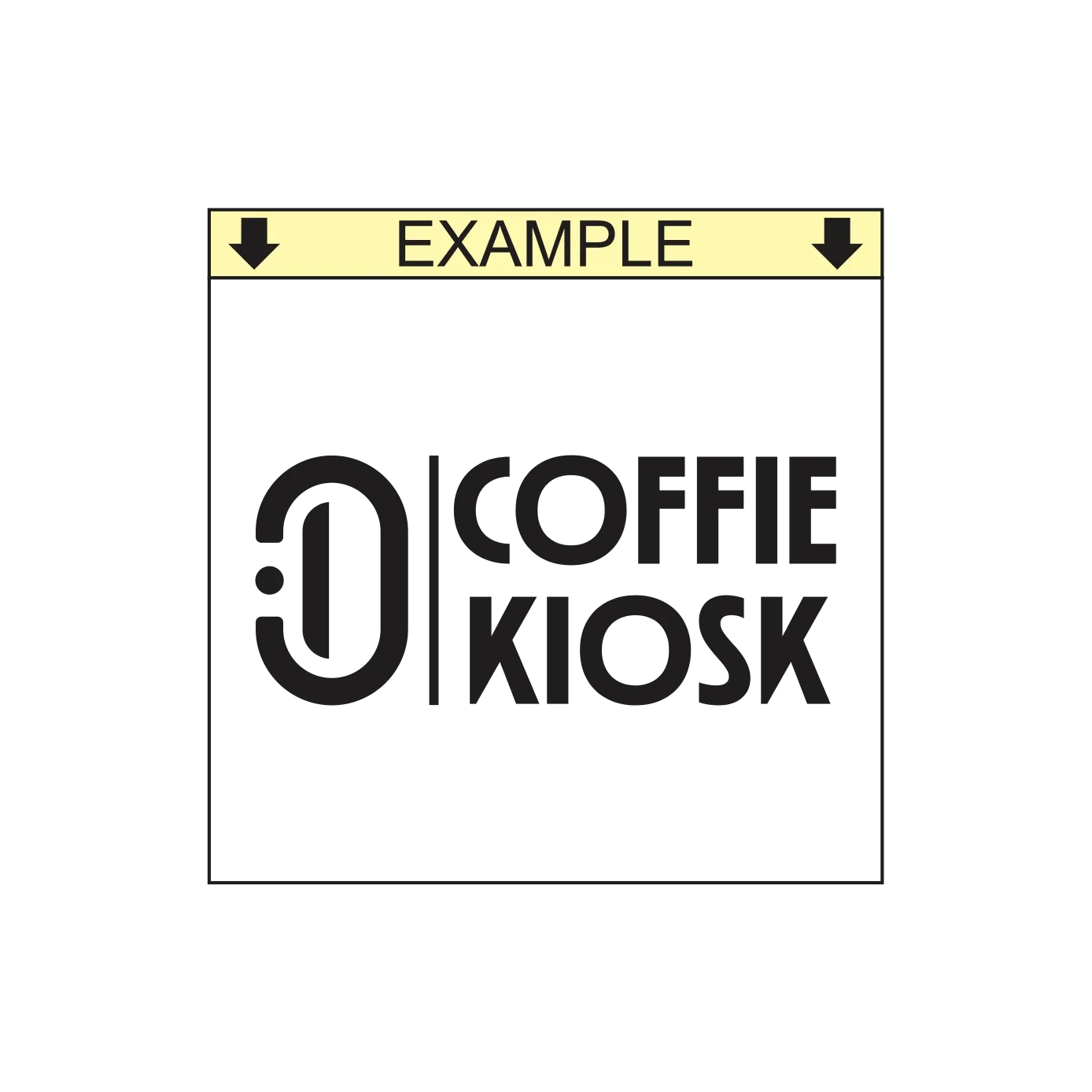 Custom Coffee Cup Sleeve Branding Stamp – Self-Inking S-828