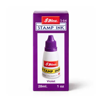 Rubber Stamp Endorsing Ink – Violet – S-64 (28ml)