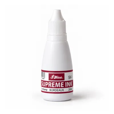 Rubber Stamp Endorsing Ink – Bordeaux – SR-1 (28ml) Rubber Stamp Endorsing Ink – Bordeaux – SR-1 (28ml)