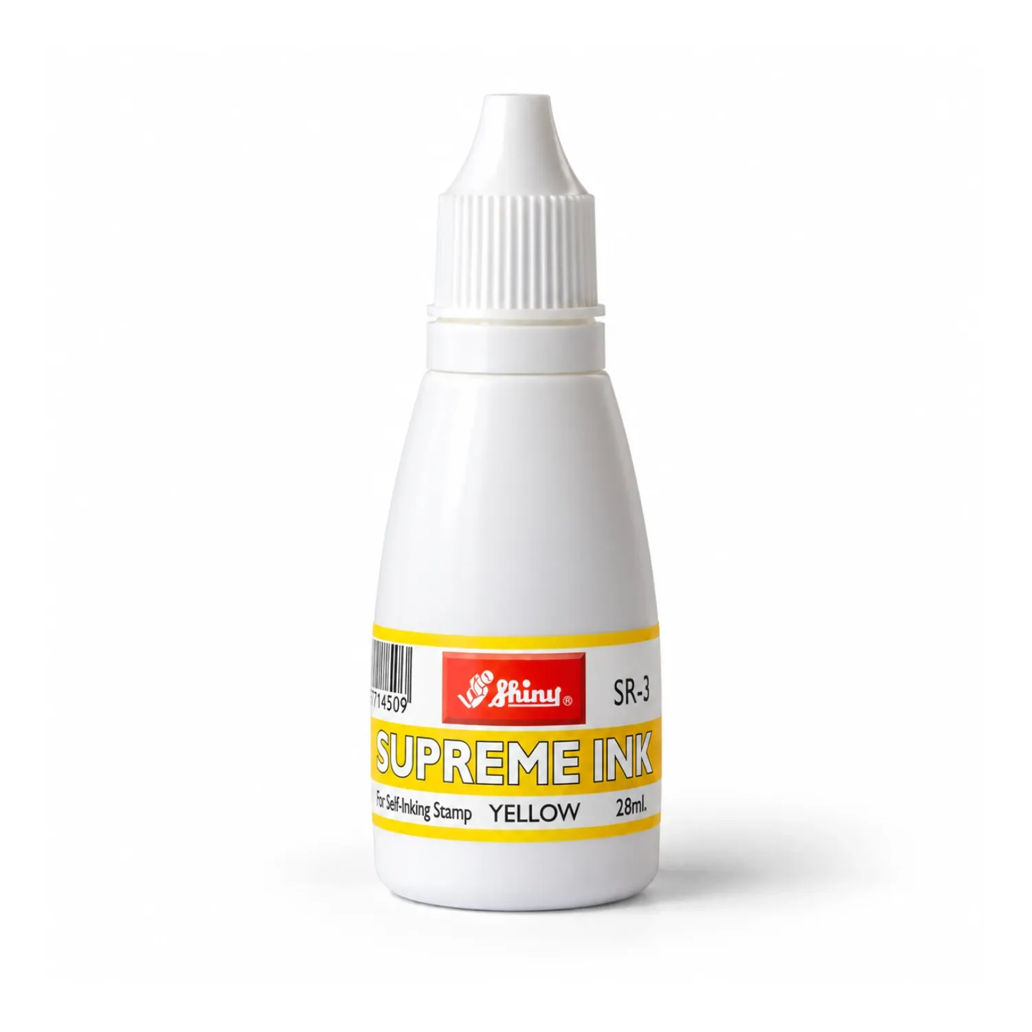 Rubber Stamp Endorsing Ink – Yellow – SR-3 (28ml)