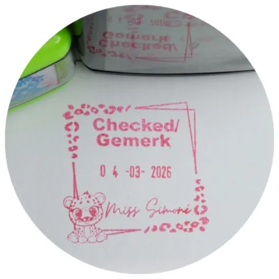 Rubber Stamp Endorsing Ink – Pink – SR-6 (28ml)