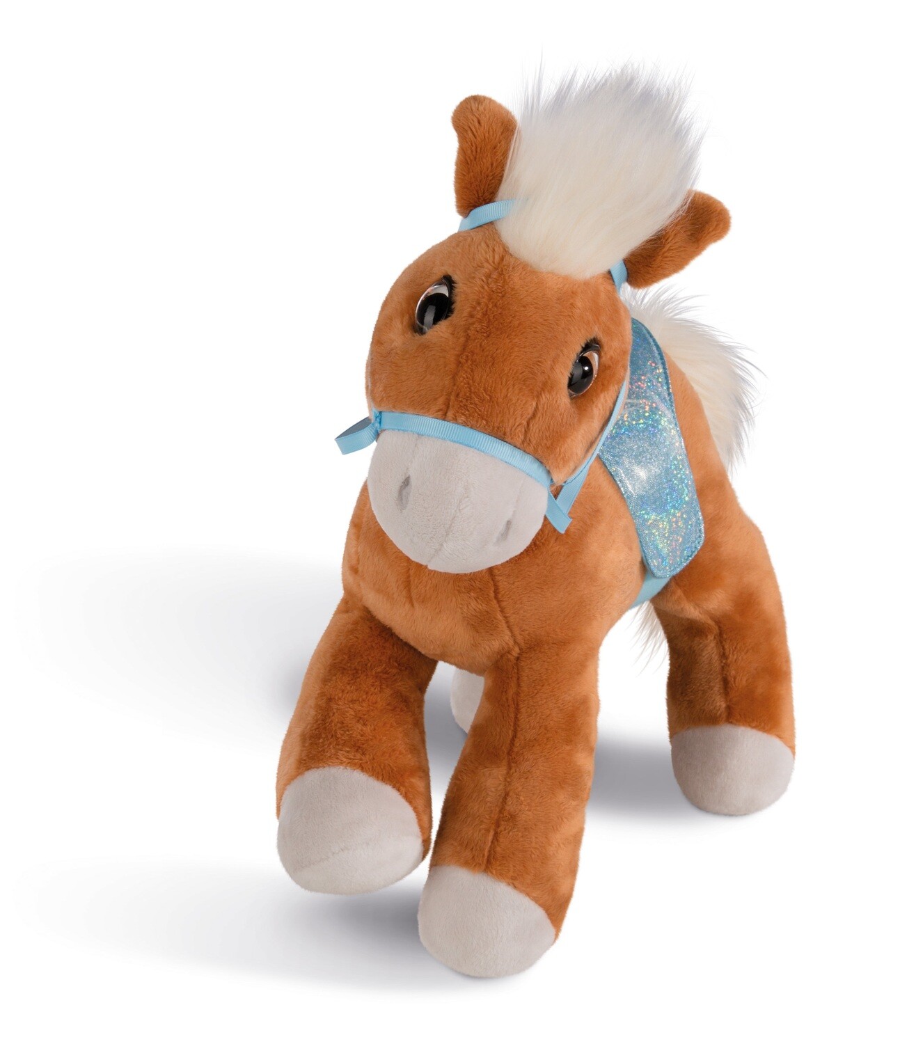 Nici Pferd Haflinger Leotie mit Zaumzeug und Sattel 35cm Neuware