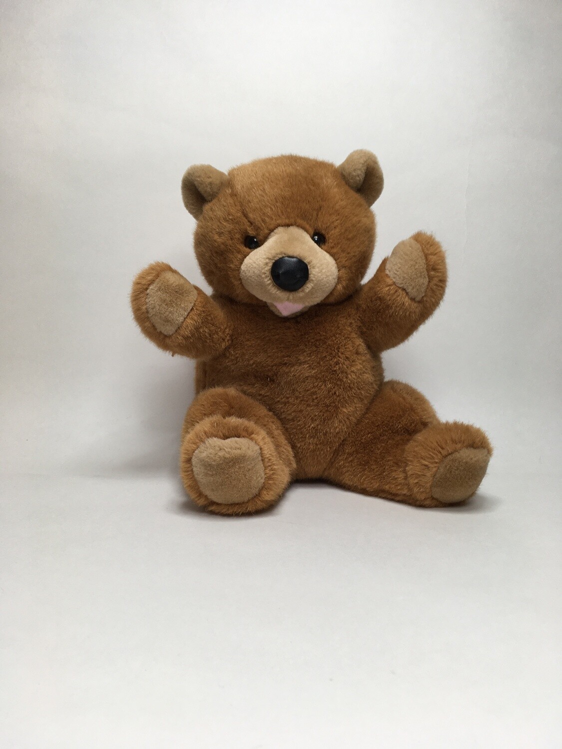 Teddybär Deichmann sitzend 30cm Rarität