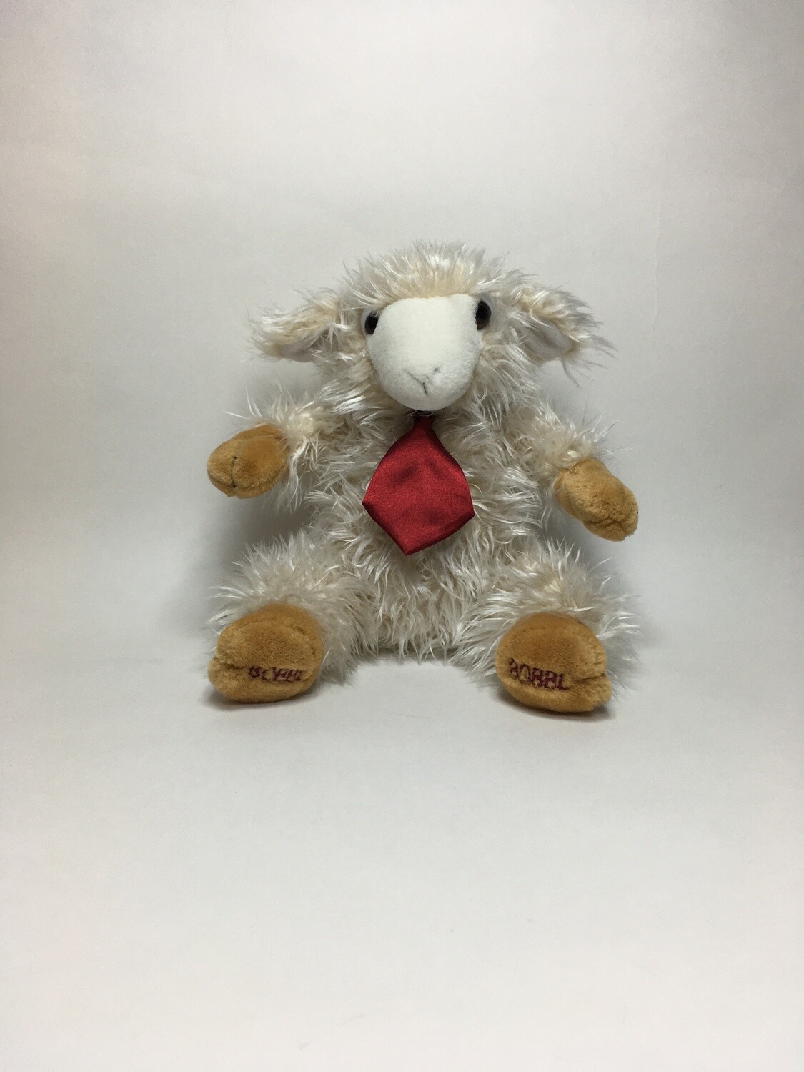 Schaf mit Krawatte stehend 36cm