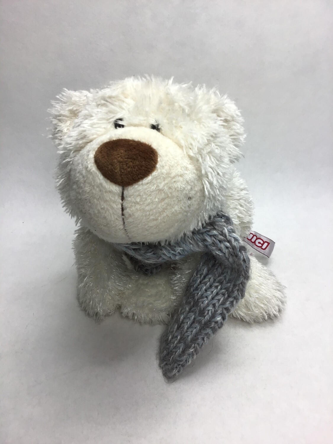 Nici Winterbär mit Schal liegend 35cm Mega selten